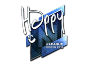 Sticker | Happy (Foil) | Boston 2018 image
