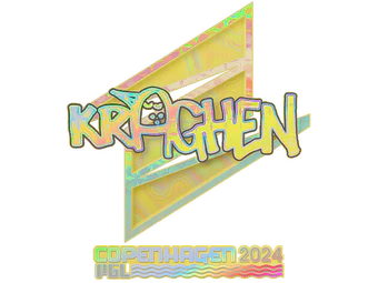 Sticker | kraghen (Holo) | Copenhagen 2024 image