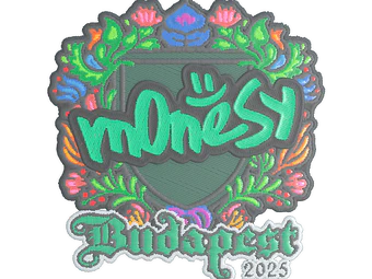 Sticker | m0NESY (Embroidered) | Budapest 2025 image