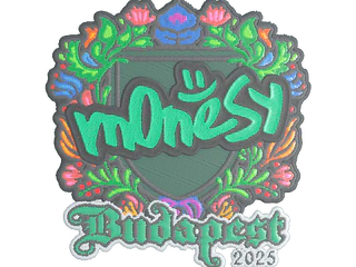 Sticker | m0NESY (Embroidered) | Budapest 2025