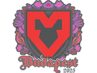 Sticker | MOUZ | Budapest 2025 image