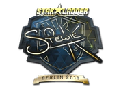 Sticker | Stewie2K (Gold) | Berlin 2019 image