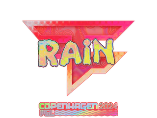 Sticker | rain (Holo) | Copenhagen 2024