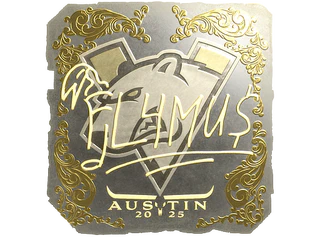 Sticker | FL4MUS (Gold) | Austin 2025