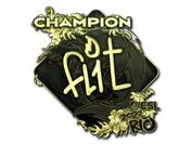Sticker | FL1T (Gold, Champion) | Rio 2022 image