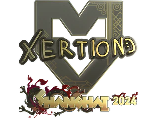Sticker | xertioN (Gold) | Shanghai 2024