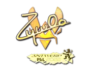 Sticker | ZywOo (Holo) | Antwerp 2022 image