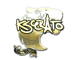 Sticker | KSCERATO (Gold) | Paris 2023 image