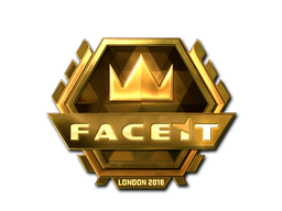 Sticker | FACEIT (Gold) | London 2018 image