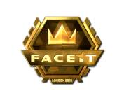 Sticker | FACEIT (Gold) | London 2018 image