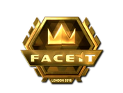 Sticker | FACEIT (Gold) | London 2018 image