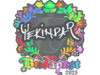 Sticker | YEKINDAR (Holo) | Budapest 2025