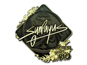 Sticker | SunPayus (Gold) | Rio 2022 image
