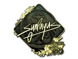 Sticker | SunPayus (Gold) | Rio 2022 image