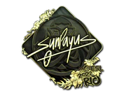 Sticker | SunPayus (Gold) | Rio 2022 image