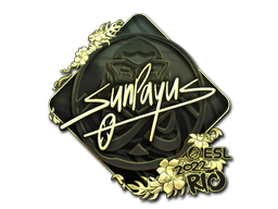 Sticker | SunPayus (Gold) | Rio 2022 image