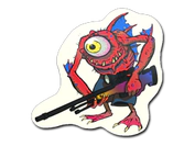 Sticker | Red Cyclawps image