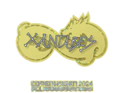 Sticker | XANTARES (Glitter) | Copenhagen 2024 image