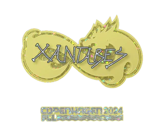 Sticker | XANTARES (Glitter) | Copenhagen 2024
