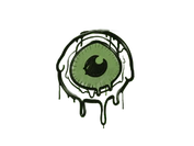 Sealed Graffiti | Eye Spy (Battle Green) image