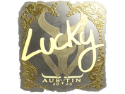 Sticker | Lucky (Gold) | Austin 2025 image