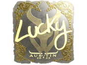 Sticker | Lucky (Gold) | Austin 2025 image
