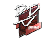 Sticker | DD | Boston 2018 image