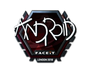 Sticker | ANDROID (Foil) | London 2018 image