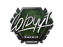 Sticker | COLDYY1 | London 2018 image