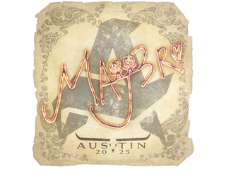 Sticker | MAJ3R | Austin 2025