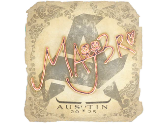Sticker | MAJ3R | Austin 2025 image