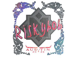 Sticker | riskyb0b (Holo) | Austin 2025