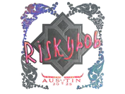 Sticker | riskyb0b (Holo) | Austin 2025 image