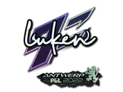 Sticker | luken (Glitter) | Antwerp 2022 image