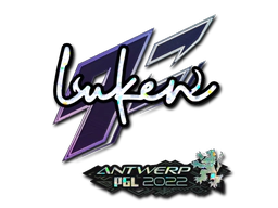 Sticker | luken (Glitter) | Antwerp 2022 image
