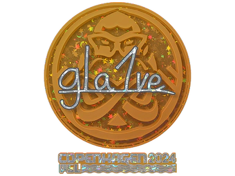 Sticker | gla1ve (Glitter) | Copenhagen 2024 image