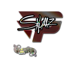 Sticker | skullz (Glitter) | Paris 2023 image