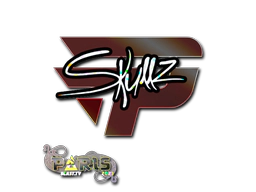 Sticker | skullz (Glitter) | Paris 2023 image