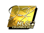 Sticker | jasonR (Gold) | MLG Columbus 2016 image