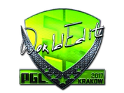 Sticker | WorldEdit (Foil) | Krakow 2017 image