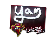 Sticker | yam (Foil) | Cologne 2015 image