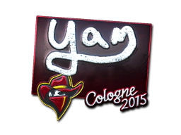 Sticker | yam (Foil) | Cologne 2015 image
