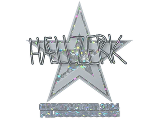 Sticker | hallzerk (Glitter) | Copenhagen 2024