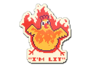 Sticker | I'm Lit image