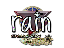 Sticker | rain (Glitter, Champion) | Antwerp 2022 image