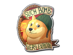 Sticker | Bomb Doge image