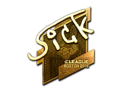 Sticker | SicK (Gold) | Boston 2018 image