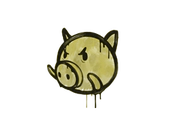 Sealed Graffiti | Piggles (Tracer Yellow) image