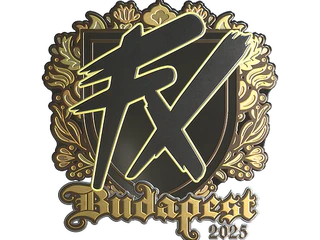 Sticker | Fluxo (Gold) | Budapest 2025