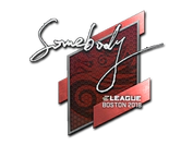 Sticker | somebody | Boston 2018 image